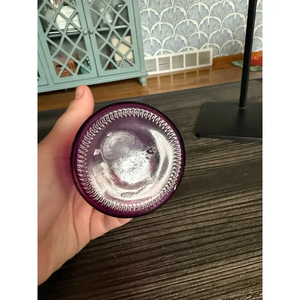 6/$25 Bats Blood Est. 1876 Halloween Purple Jar
